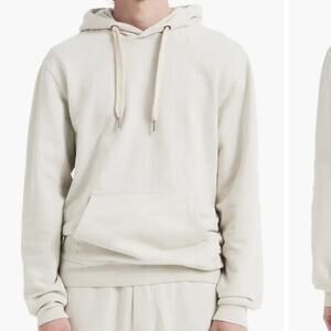 Buck Mason Brushed Loopback Terry Hoodie Size S